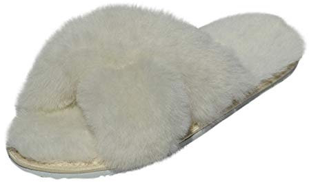 Hollert Damen Lammfell Sandalen Florida aus 100% Merino Schaffell Sandalette Sommerschuhe Pantoletten Hausschuhe versch. Farben Schuhgröße EUR 38, Farbe Weiß