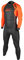 ZAOSU Herren MFS Neoprenanzug Triathlon | Wetsuit Freiwasserschwimmen, Farbe:orange, Größe:L