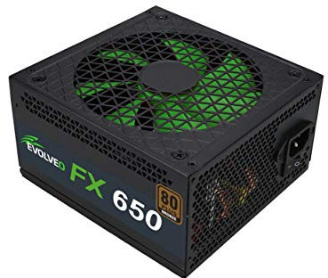 Evolveo FX 650 Quelle 650W ATX, 14cm, still, 80+, Bulk (650W)
