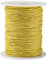 UR URLIFEHALL 100 Yards Yellow 1mm Waxed Cotton Cord Macrame Waxed Beading Thread String for Bracelet Necklace Jewellery Making