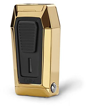 Colibri Quantum Sturmfeuerzeug | Integrierter Zigarrenabschneider | Dreistrahl Jet Feuerzeug Für Zigarren | Elegante Geschenkbox | Zwei Jahre Garantie | Butan Nicht Im Lieferumfang Enthalten