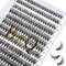 Lash Clusters 30D-0.07D-9-16MIX B&Q Lash Individual Lashes 280 Clusters False Eyelash 20D 30D 40D Lash Clusters Extensions Individual Lashes Cluster DIY Eyelash Extensions at Home (30D-0.07D-9-16mix)