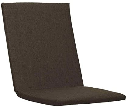 KETTtex EXKLUSIV Auflage Mittellehner dunkelgrau I Gartenstuhl Polster 109x50x4cm I hochwertige und Pflegeleichte Sesselauflage I Wetter- und formbeständige Stuhlauflage I KTH2 Sitzauflage