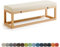 Lsjoaw Bankauflage Bankkissen Sitzauflage Sitzkissen Bank 100X40X5CM Stuhlkissen Bankpolster Schaukel mit abnehmbarem Bezug für Fensterbank Outdoor Gartenmöbel Terrasse Drinnen Sitz,Khaki