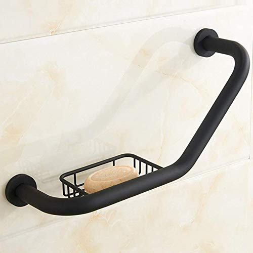 CHEWO Badewannengriff, Handtuchhalter, Haltegriff für Badezimmer, Haltegriff aus Messing, Badewannen-Haltegriffe, Seifenschale, Toiletten-Sicherheitshaltegriff, langlebiger, Rutschfester Handlauf
