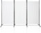 Eulenke Paravent Raumteiler innen 260 x 180, Raumtrenner 1 teiling, Raumteiler Trennwand, Umkleide Sichtschutz paravent innen Spanische Wand, Raumteiler stehend, Paravent Balkon, Beige Weiße