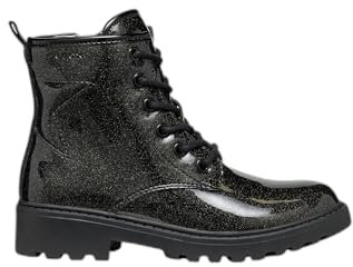Geox J Casey Girl G, Stivaletto, Black, 35 EU
