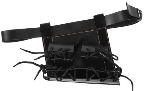 GRIRIW Cintura Porta Spade in Vera Pelle Nera Per Uomo Supporto Ergonomico e Resistente Per Trasporto Katana e Spade Giapponesi Design Unico e Pratico Per Uso Quotidiano