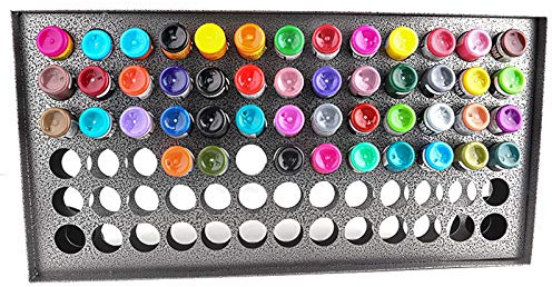 Tattoo Ink Cup Holder 78 Löcher Edelstahl Tattoo Ink Caps Holder Stand Pigment Cup Tattoo Pigmenttinte Kappe Getränkehalter Zum Halten Von Kleinen/Mittleren/Großen Cups Tattoo Zubehör