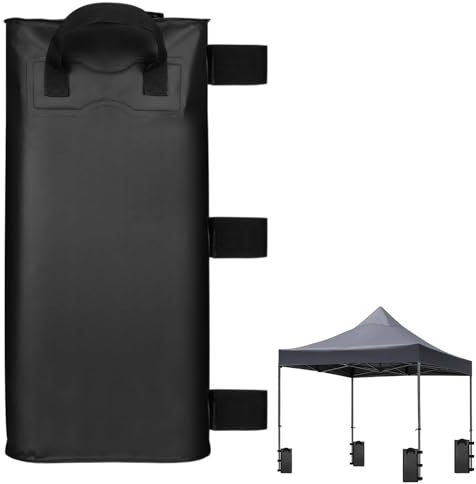 Markisenzelt-Gewichte – Wassergewicht der Markise, Wasserzelttaschen | Gewichte für robuste Beine, winddichte feste Markisen-Gewichtstasche, tragbarer Wassersack für Outdoor-Pop-up-Markise