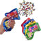 Konfettipistole 20 Stück Konfetti Pistole Konfettikanone Party Popper Konfetti Kanone Confetti Kanone für Karneval, Silvester, Halloween, Geburtstag, Hochzeit
