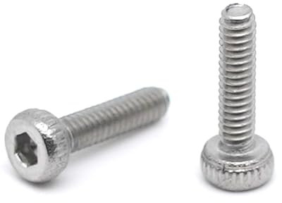 20x Vis CHC M2 x 8mm inox - Vis BTR en Acier Inoxydable A2 Six pans Creux Tête Cylindrique - DIN 912 tête ronde pour rondelle et écrou