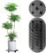 GBKDQQ 8 Stück Blumentopfe Mesh Pads, Topfpflanzenständer Drainagegitter 30cm Durchmesser Blumentopf Ständer Untersetzer Rund Blumentopfgitter Pad für Innen und Außenbereich, Topfpflanzen-Ständer