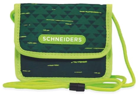 Schneiders Brustbeutel Geldbörse Neck Pouch Soccer Star grün