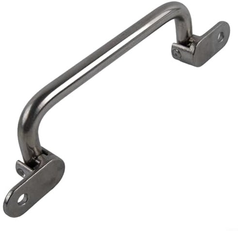 FUANA Robuster Klappgriff aus 304 Edelstahl, für industrielle Geräte (Lochabstand 158 mm)
