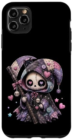 Creepy Cute Grim Reaper Kawaii Pastel Goth Case for iPhone 11 Pro Max