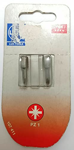 LUX 107411 Pozidriv - Bit TORSION Gesamtlänge in mm 25 mm Größe PZ 1 PROFI