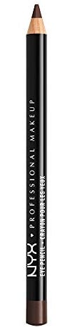 NYX PROFESSIONAL MAKEUP Slim Eye Pencil, Eyeliner Pencil - Black Brown