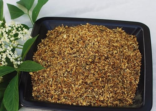 Naturix24 – Holunderblüten gerebelt – 500 g Beutel