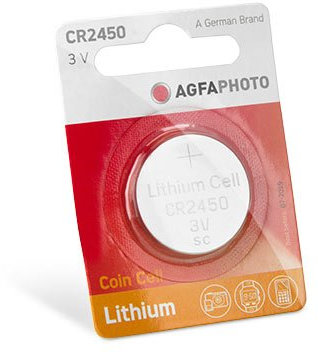 Batterien Knopfzelle 'CR2450', 3V