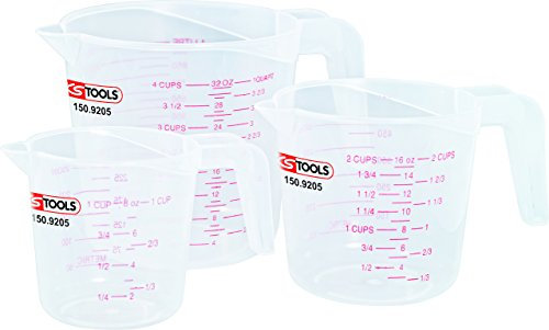 KS Tools 150.9205 Messbecher-Satz, 3-tlg.