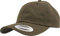 Yupoong Flexfit Low Profile Cotton Twill Unisex Dad Hat Cap für Damen und Herren, 6 Panel Baseball Cap unstructured mit Messingverschluss, buck, One Size