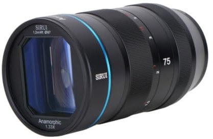 SIRUI 75mm f1.8 1.33x APS-C Anamorphes Prime Objektiv Objektive Lens Lenses Modell SR75(X-Mount)