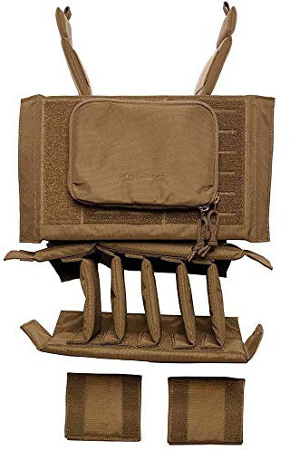Tasmanian Tiger TT Modular Camera Insert 30 Foto Kamera-Rucksack Zusatz-Taschen Set Erweiterung für TT Modular Pack 30 (Coyote Brown)