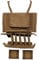 Tasmanian Tiger TT Modular Camera Insert 30 Foto Kamera-Rucksack Zusatz-Taschen Set Erweiterung für TT Modular Pack 30 (Coyote Brown)