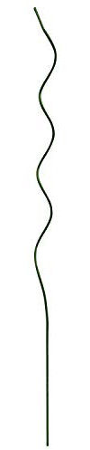 bellissa 3 Stück Hochwertige Pflanzspiralen - Pflanzen-Stangen und Spiral-Stäbe für das Ranken im Garten grün Höhe: 110 cm - Ø 5 mm