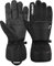 Reusch Herren Snow King Garantiert Winddichte und Extra Atmungsaktive Unisex Winterhandschuhe Fingerhandschuhe Schneehandschuhe Skihandschuhe Herren Damen, schwarz-weiÃŸ, 10