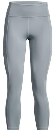 Under Armour Womens Warmup Bottoms Women's Ua Fly Fast 3.0 Ankle Tights, Harbor Blue, 1369771, Size MD