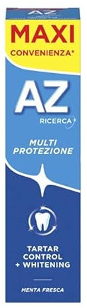 AZ Dentifricio Multi Protezione Tartar Control Whitening Menta Fresca 75 + 10 Ml, 1