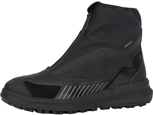 Geox D Pg1x B ABX, Stivale alla Caviglia Donna, Nero, 35 EU