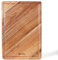 MITSUMOTO SAKARI 42x28,5x2,3cm Tagliere Da Cucina In Legno Di Acacia, Tagliere Professionale Da Cucina Naturale, Tagliere In Legno Resistente (Con Scanalature A Prova Di Fuoriuscita)