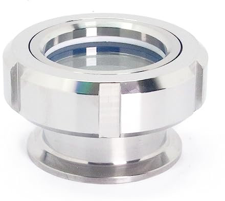 QMINOX 2 Inch Tri Clamp SS316 Sanitary Weld Union Sight Glass