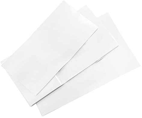 Ferleiss 30 Stück Sublimations-Schrumpffolie, 3 Größen, Wärmetransfer-Schrumpffolie, Schrumpffolie, , für Tassen, Becher, Becher