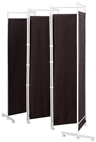 GIANTEX Raumteiler Trennwand Sichtschutz 6 teilig 300x180 cm Raumtrenner Paravent klappbar Spanische Wand freistehend mit Breiten Füßen Stellwand faltbar aus Stoff Blickdicht Privatschutz