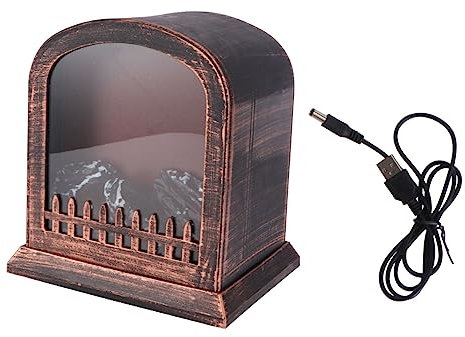 OSALADI Kamin Modellierlampe Dekorative Lampe Dekoration Kaffee Für Home Party Hochzeit