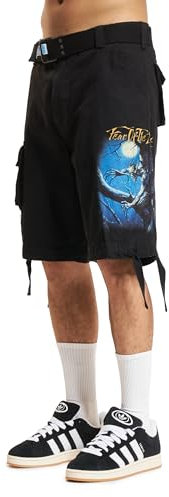 Brandit Maiden Savage Shorts FOTD, Color: Black, Size: L