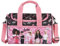 Kleine Sporttasche Barbie Kinder - Personalisiert mit Name - Reisetasche Kindertasche Mädchen rosa