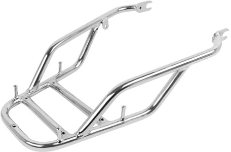 porte Support de queue et porte-bagages arrière pour moto Kawasaki W800 W650 W400 (Chrome)