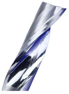 QCKNKMGG Brocas para bisagras con Punta de Metal Duro 10 Brocas de 4 mm for Fresas de una Sola Flauta for Herramientas CNC de Aluminio, Cortador de Herramientas for Trabajar la Madera(4X15mm)