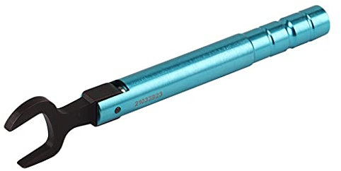 Vergoldeter Schraubenschlüssel, SMA-Drehmomentschlüssel, Werkzeugstahl, tragbar, Elektrommunikation, Koaxialadapter, Konverter, 6,5/8/20 mm Backe
