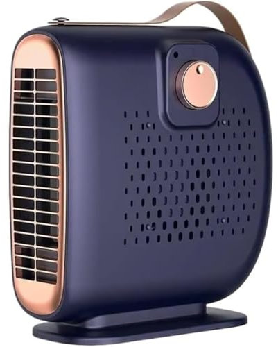 Booso Scaldabagno Elettrico Portatile 800W Riscaldatore Spaziale PTC Riscaldamento Rapido Temperatura Costante Automatica per Ufficio Casa Spina EU-B