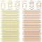 300 Stück Bunt Büroklammern, Metall Herzform Sternform Pausbackenform Büroklamme, Klein Lesezeichens, Büroklammern Set für Dekorative Büro Klassenzimmer Zuhause Hochzeit (Gold, Roségold)