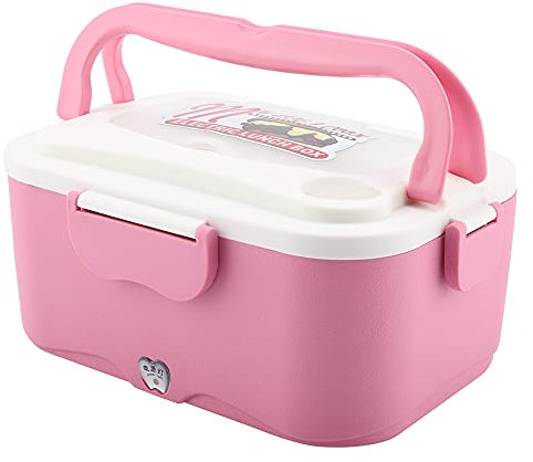 ZPSHYD 1.5L Tragbare 12V/24V Auto Elektrische Heizung Lunchbox Bento Food Warmer Container Auto Speisenwärmer für Mahlzeiten unterwegs Kompakt und Vielseitig
