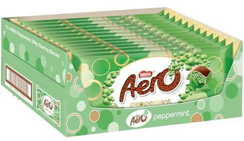 Aero Peppermint Milk Chocolate Giant Gifting Bar, 295g | Pack of 1 | Giant bar of bubbly peppermint-flavoured chocolate in a smooth chocolate shell; share with family and friends