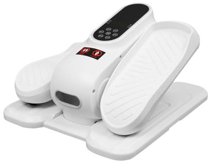 Tragbarer Pedaltrainer 12 Einstellbare Geschwindigkeit Mini Unter-Schreibtisch-Heimtrainer Pedaltr, Geräuscharm Beintrainer für Büroarbeiter, Senioren