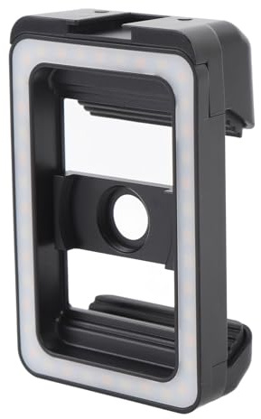 aqxreight Telefonobjektiv-Fülllicht, 7-mm- und 37-mm-Gewinde, Objektivadapter mit LED-Fülllicht für, DREI Stufenmodi und 95 Füllfotografien. Erweitern Sie Ihr Angebot. LED-Design-Farb-Telefonobjektiv